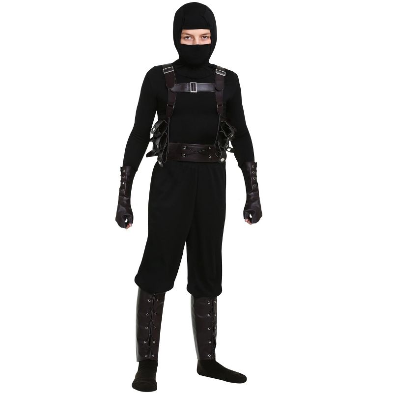 HalloweenCostumes.com Boy's Ninja Warrior Costume, 1 of 3