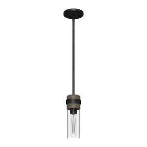 Hunter Fans River Mill 1 - Light Pendant in  Rustic Iron - 1 of 1