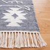 Kilim With Fringes KLM763 Flat weave Rugs - Safavieh - 3 of 4