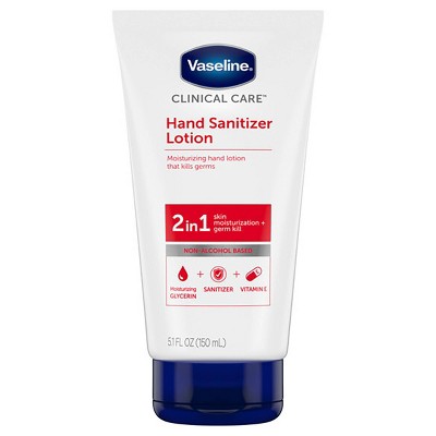 Vaseline 2-in-1 Hand Sanitizer Lotion - 5.1 fl oz