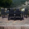 Courtyard Casual Santorini 7 pc 84" Rectangle Dining Set  Includes:  One 84" Dining Table and six Dining Chairs - 2 of 4