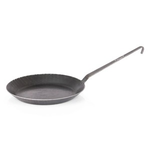 Petromax Wrought Iron Skillet, Long Handle Pan Conducts Heat Evenly, Indoor/Outdoor for Campfire or Home Kitchen, Stove to Table Serveware, 20.8" - 1 of 4