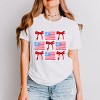 Simply Sage Market Coquette Flags Chart Short Sleeve Tee - 2 of 4