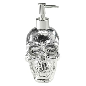 Avanti Electroplated Skull Lotion Dispenser - 1 of 3