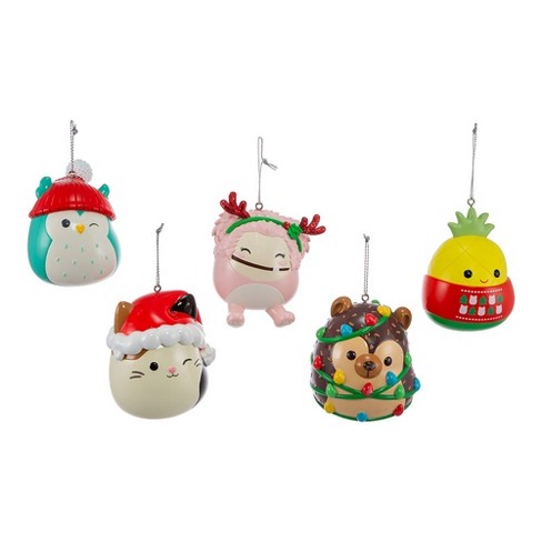 Squishmallow 4 Inch Plush Ornaments, Fantasy