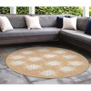 Liora Manne Carmel  Indoor/Outdoor Rug  Sand.. - 3 of 4