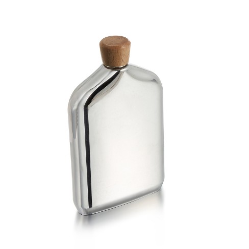 Bormioli Rocco Pocket Flask, 8.5 oz, Clear: Alcohol And  Spirits Flasks: Flasks