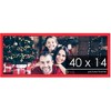 PosterPalooza | Panoramic Classic Modern Red Picture Frame - UV Acrylic, Foam Board Backing, Hanging Hardware - 2 of 4