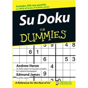 Su Doku for Dummies - (For Dummies) by  Andrew Heron & Edmund James (Paperback) - 1 of 1