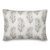 Creative Products White Fern Pattern 14x20 Indoor / Outdoor Pillow - 2 of 4