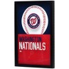 MLB Washington Nationals Baseball Logo Glass Framed Panel - image 2 of 4