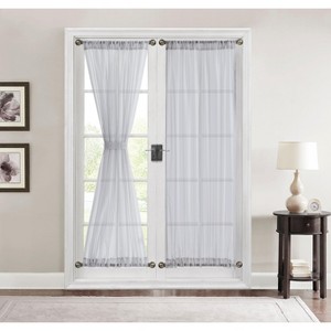 Sheer French Door Curtains - 1 of 4