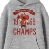 Sesame Street Bioworld Team 1969 Champs Youth Heather Hoodie - 2 of 2