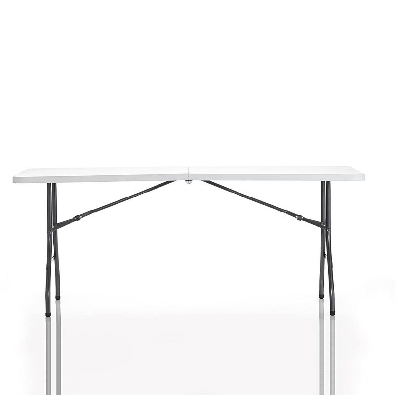 30" Fold-In-Half Blow Molded Folding Table - Room & Joy, 4 of 13