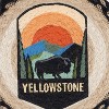 Earth Rugs Eco-Friendly Lodge Decor – Yellowstone Design on Braided Jute Trivet - 3 of 3