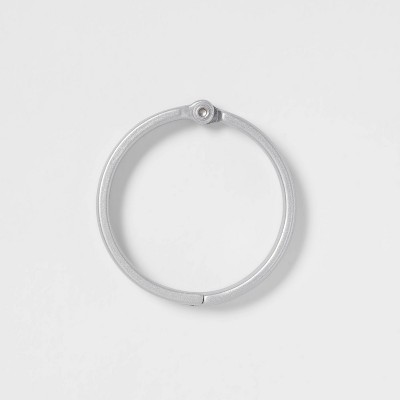 V Hook Shower Curtain Rings Matte Black - Made By Design™ : Target