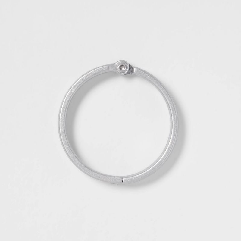 Rustproof Aluminum Shower Curtain Ring Hook - Made By Design&#8482;, 1 of 8