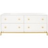 Claudette 4 Drawer Modern Dresser - SFV2123 - Safavieh Couture - 2 of 4