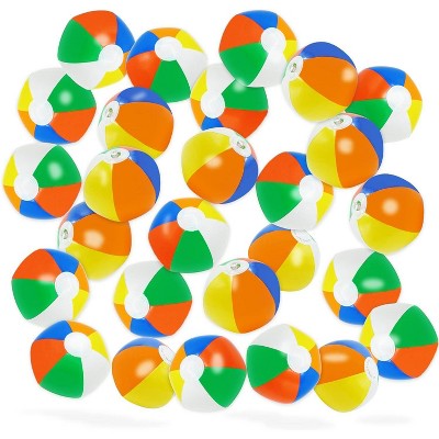 4e's Novelty Mini Beach Balls (50 Pack) - Summer Party Favors & Pool ...