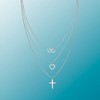 Ross-Simons Italian Sterling Silver Symbol Layered Necklace - 4 of 4