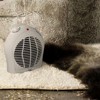 Vie Air 1500W Portable 2-Settings White Fan Heater with Adjustable Thermostat - 4 of 4