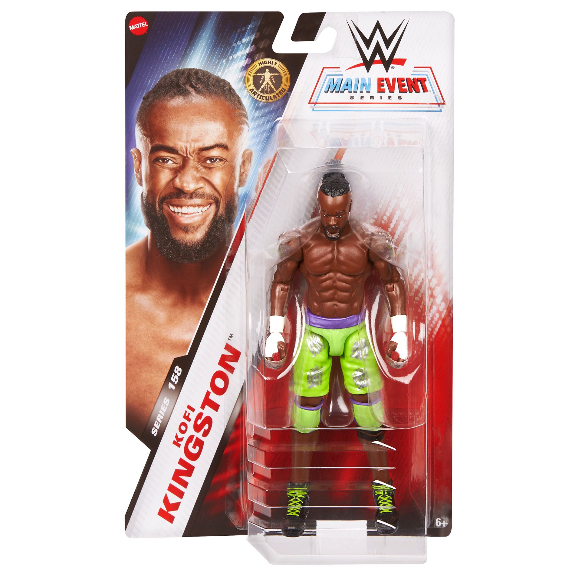 WWE Main Event 158 Kofi Kingston Action Figure