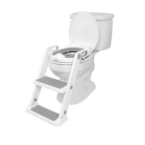  Potty Training Ladder - Soft Cushioned Seat, Adjustable  Height, Collapsible, Non-Slip