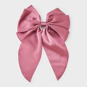 Triple Bow Hair Barrette - Wild Fable™ Burgundy - 1 of 3