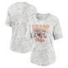 NFL Kansas City Chiefs Women's Oatmeal Heather Rolled Sleeve T-Shirt - 3 of 3
