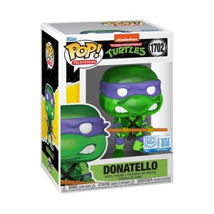 Funko POP! TMNT Donatello Translucent Green Exclusive #1702! - 1 of 4