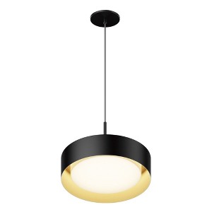 ET2 Lighting Echo 1 - Light Pendant in  Black/Gold - 1 of 2