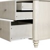 NicBex 1PC/2PCS Modern Nightstand with Metal Handles,21.65" W Side Table with 3 Drawers,Fluted Bedside Table for Bedroom,Living Room - 4 of 4