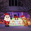 Nifti Nest Christmas Inflatable Decor - Gingerbread Man - 4 of 4