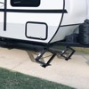 EcoSummer 5000 LBS RV Scissor Jack, 4"-30" Adjustable Heavy Duty Trailer Stabilizer Leveling Jack with Crank Handle. - 2 of 4