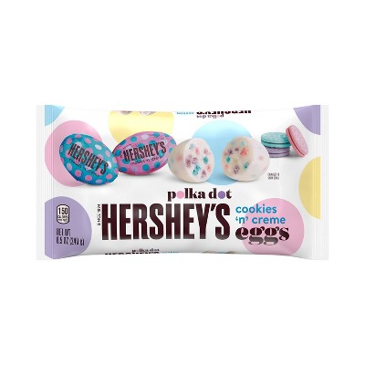 Hershey's Cookies'N'Crème Polka Dot Eggs Easter Candy - 8.5oz