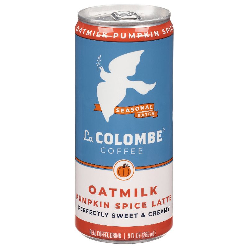 La Colombe Oatmilk Pumpkin Spice Latte - 9 fl oz Can, 1 of 5