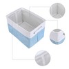REGALWOVEN Fabric Collapsible Lightweight Open Storage Bins 15 x 10.2 x 9.8 Inch 3 Packs - 3 of 4