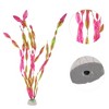 Unique Bargains Aquarium Ornaments Fish Tank Artificial Plant Multicolor 12.20" 10 Pcs - 3 of 4