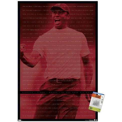 Trends International Tiger Woods - Victories Unframed Wall Poster Prints - image 1 of 4