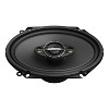 Pioneer® TS-A6881F 6-In. x 8-In. 350-Watt 4-Way Full-Range Coaxial Speakers Black and Gold, Max Power 2 Pack - 3 of 4