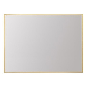 Elegant Lighting Aluminum Frame Rectangle Mirror 27x36 In Gold - 1 of 4
