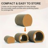 3 in 1 cat tunnel bed, 3 sizes cat scratching board bed, corrugated cat scratching board - 2 of 4