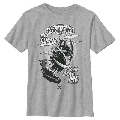 Boy's Wwe Undertaker No Grave Can Hold Me T-shirt : Target