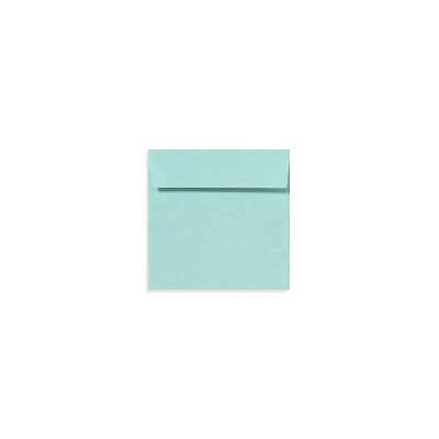 LUX 5 1/2 x 5 1/2 Square Envelopes 2 11/16 x 3 11/16  Seafoam LUX-8515-113-50