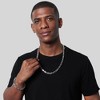 Crucible Men's Polished Byzantine Chain Necklace - 4 of 4