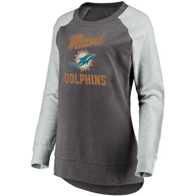 women's miami dolphins sweatshirt