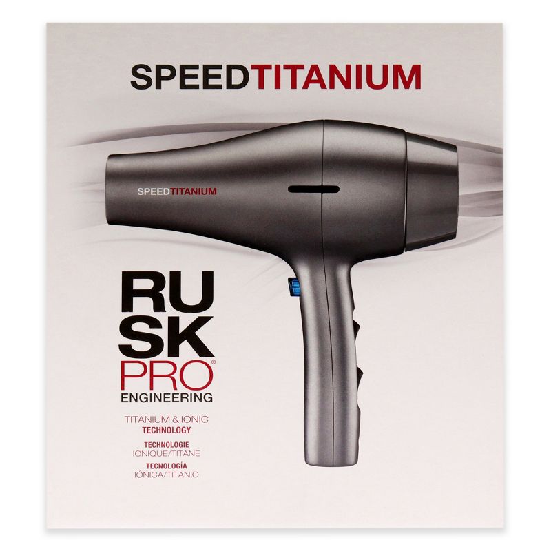 Rusk Speed Titanium Hair Dryer - IRP6177UC - 1 Pc, 5 of 7