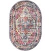 Unique Loom Maahru Collection Area Rug - Gibbous - 2 of 4