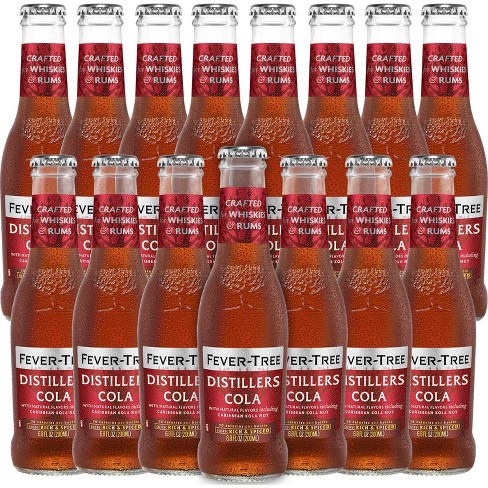 Fever Tree Distillers Cola - Premium Quality Mixer & Soda - Refreshing  Beverage for Cocktails & Mocktails 200ml Bottles- Pack of 15