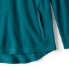 Lands' End Women's Anyweather Quarter Zip Fleece Tunic Pullover - 4 of 4